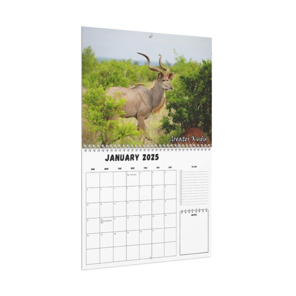 2025 South Africa Safari Wall Calendar - Image 2