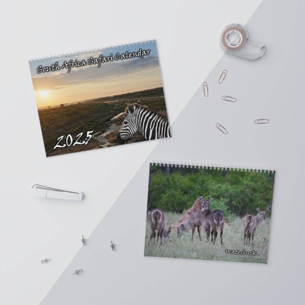 2025 South Africa Safari Wall Calendar - Image 3