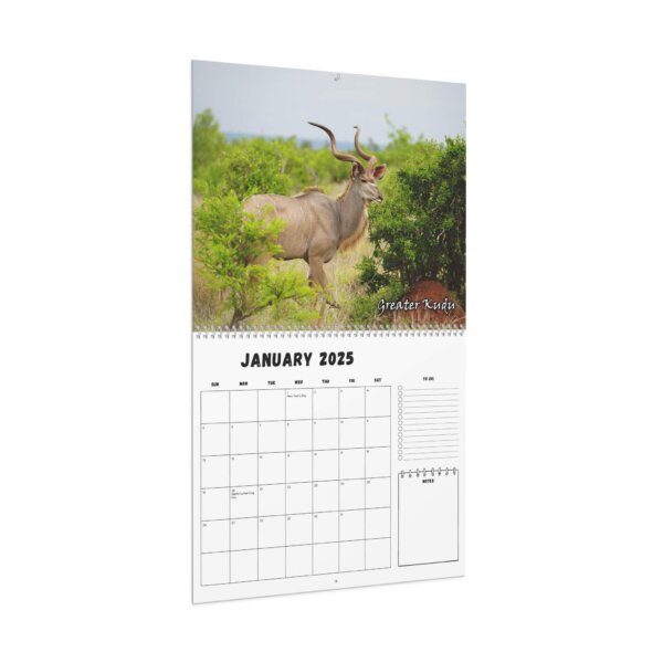 2025 South Africa Safari Wall Calendar - Image 6