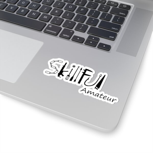 Skillful Amateur Logo Sticker - Image 5