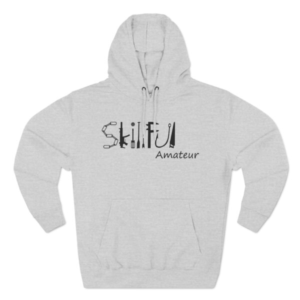 Skillful Amateur Three-Panel Fleece Hoodie - Image 3