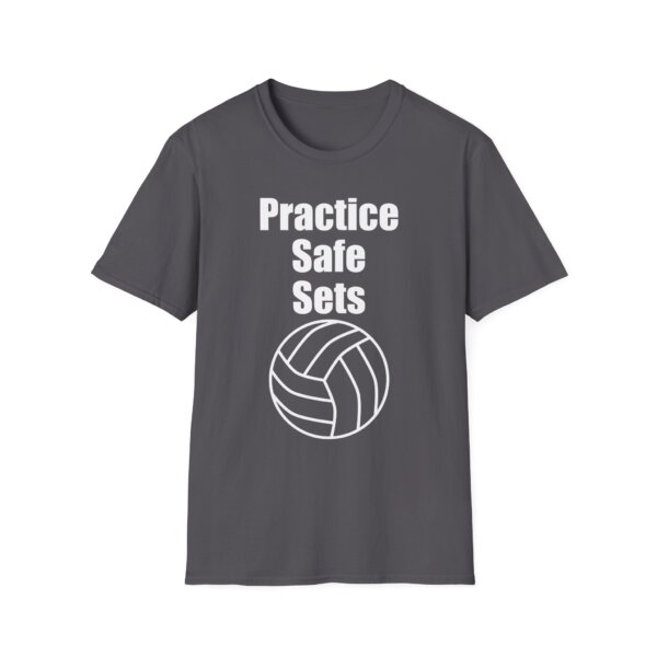 Practice Safe Sets Volleyball T-Shirt - Image 12