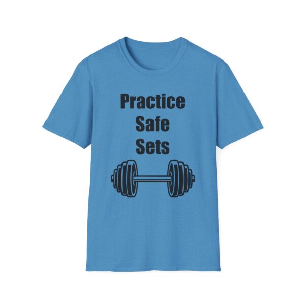 Practice Safe Sets Gym T-Shirt - Image 12