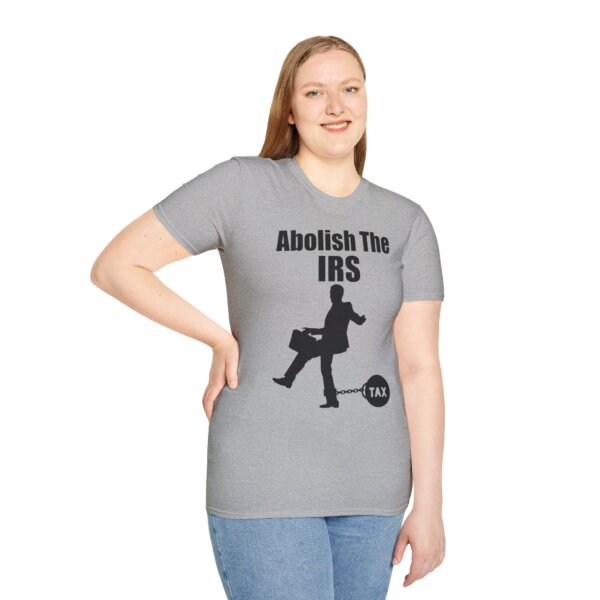 Abolish The IRS Softstyle T-Shirt - Image 9