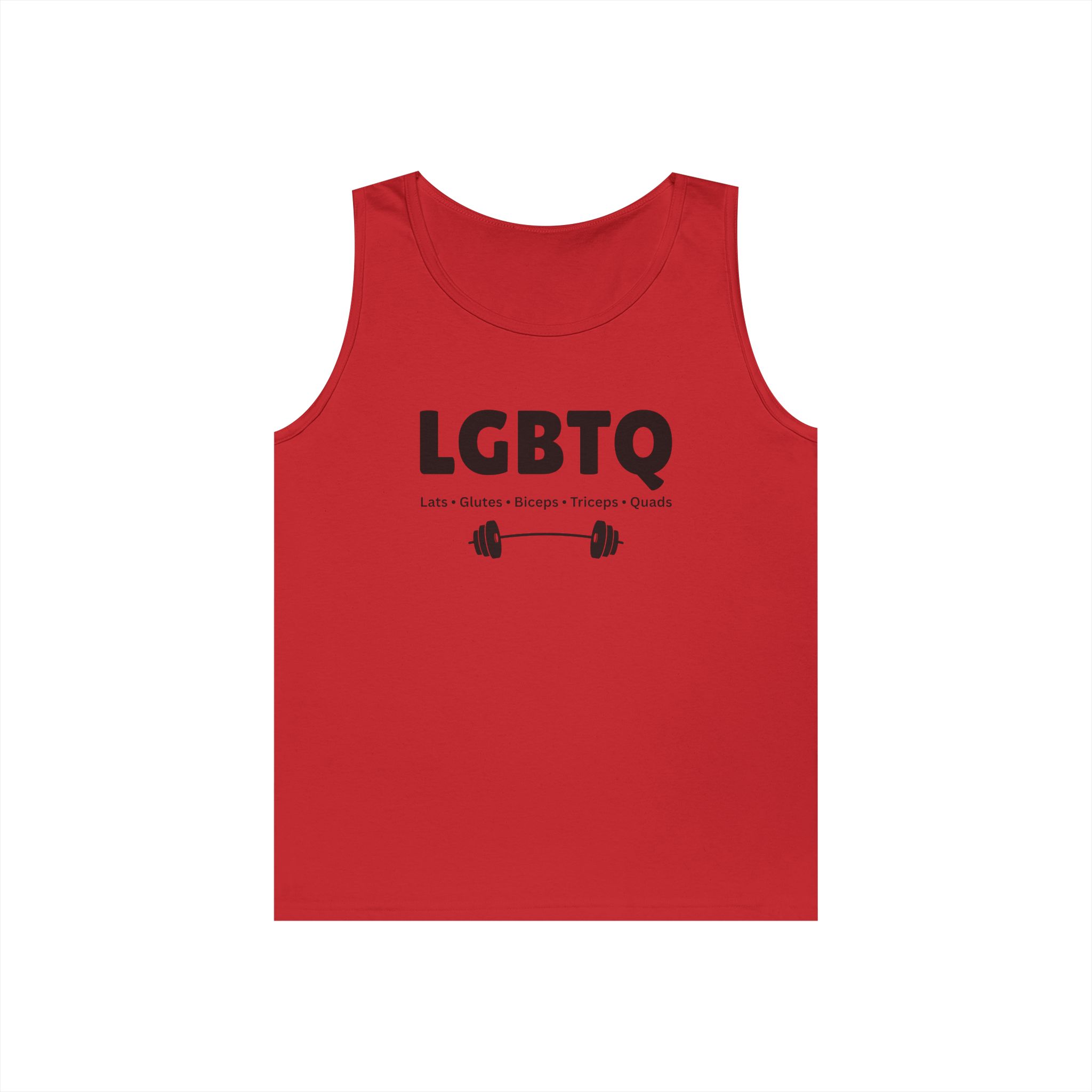 Lats Glutes Biceps Triceps Quads Tank — Funny LGBTQ Gym Workout Tank Top - Image 25