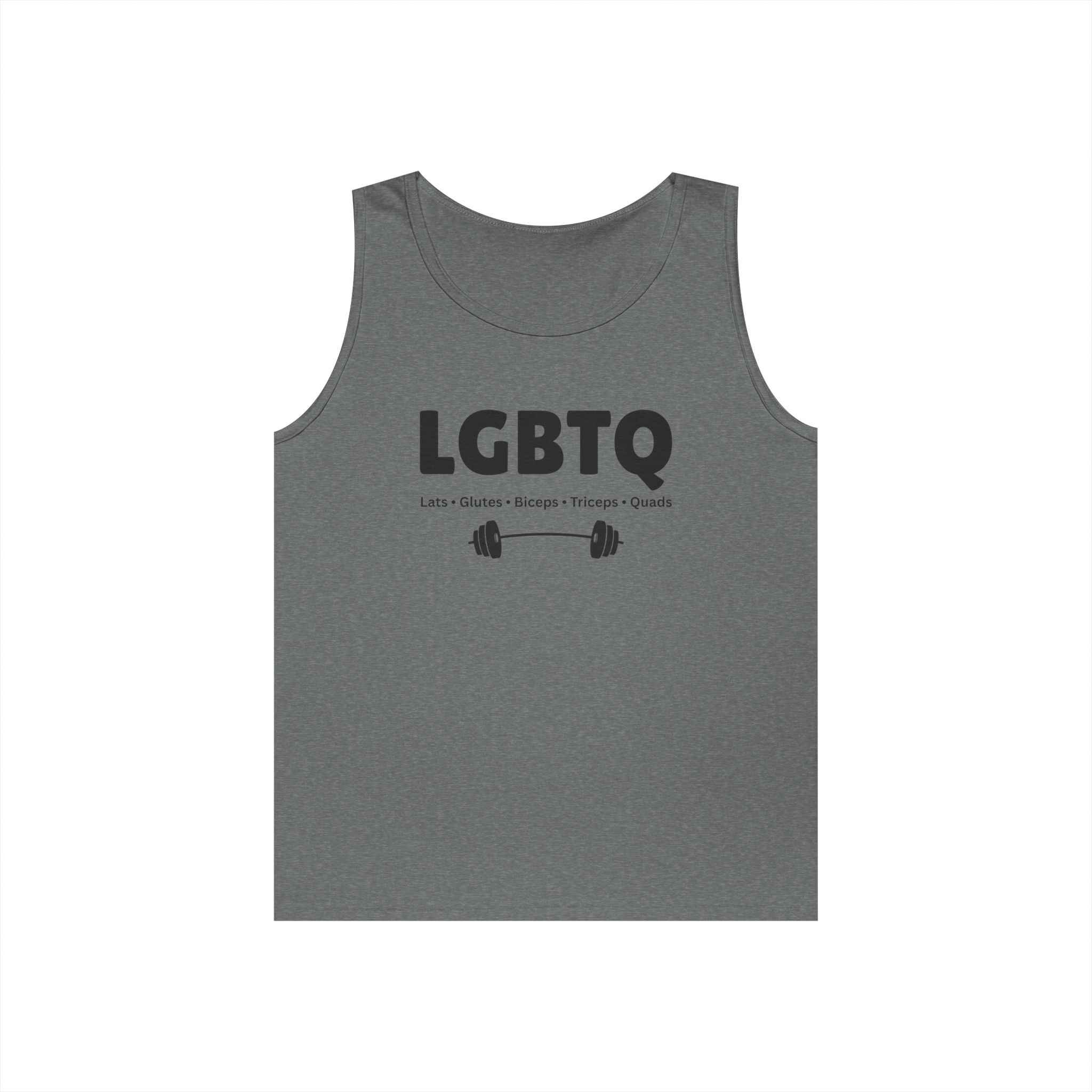 Lats Glutes Biceps Triceps Quads Tank — Funny LGBTQ Gym Workout Tank Top - Image 13