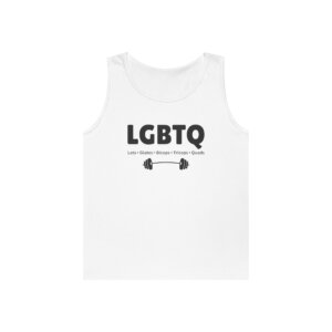 Lats Glutes Biceps Triceps Quads Tank — Funny LGBTQ Gym Workout Tank Top