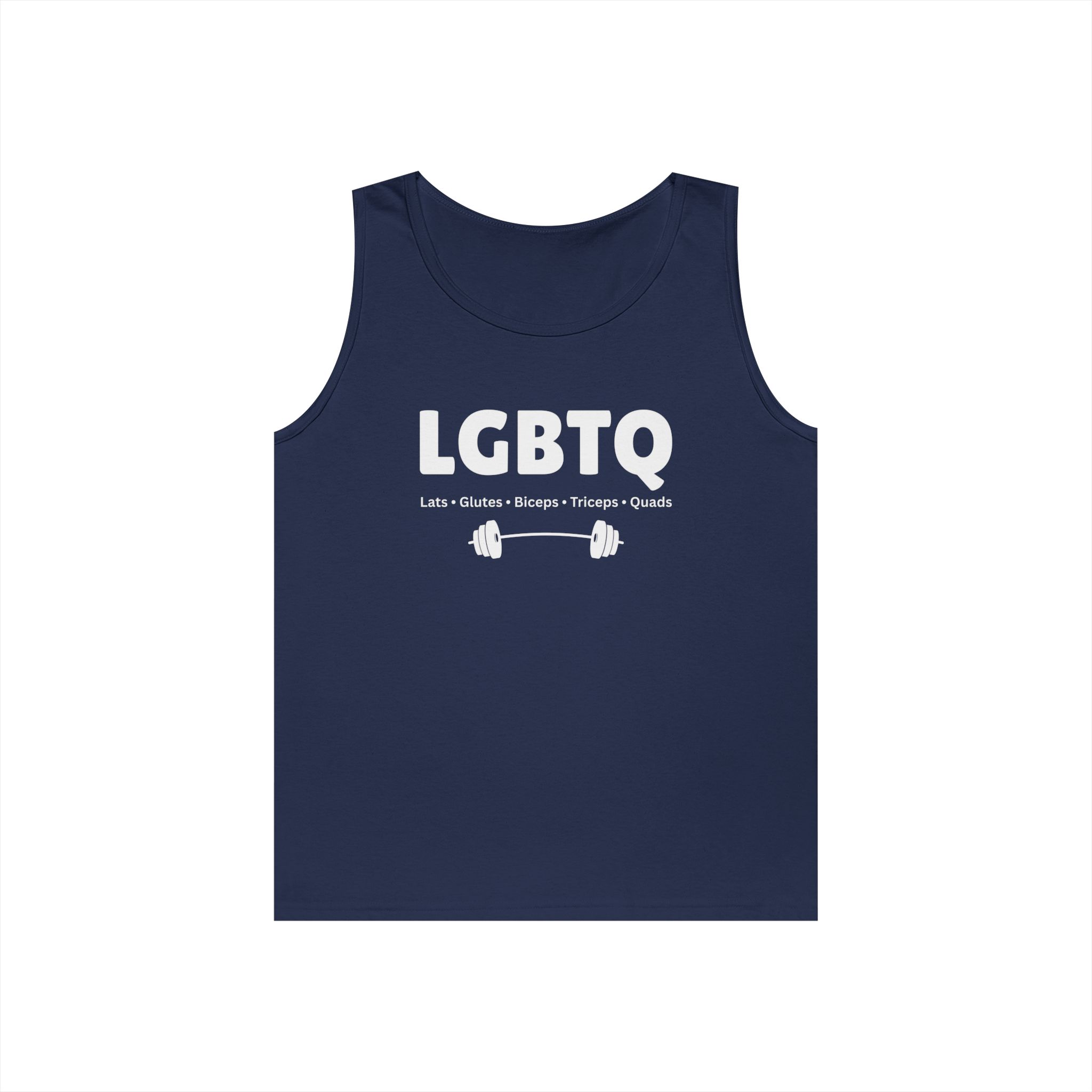 Lats Glutes Biceps Triceps Quads Tank — Funny LGBTQ Gym Workout Tank Top - Image 21