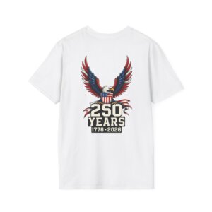 250th USA Independence Day Bald Eagle T-Shirt | Anniversary Celebration