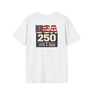 USA 250th Anniversary Independence Day Shirt - Back Print